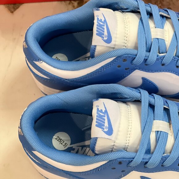 Nike Men's White and Blue Sneakers Nike Hardaway sz 9 Mens - Picture 8 of 9